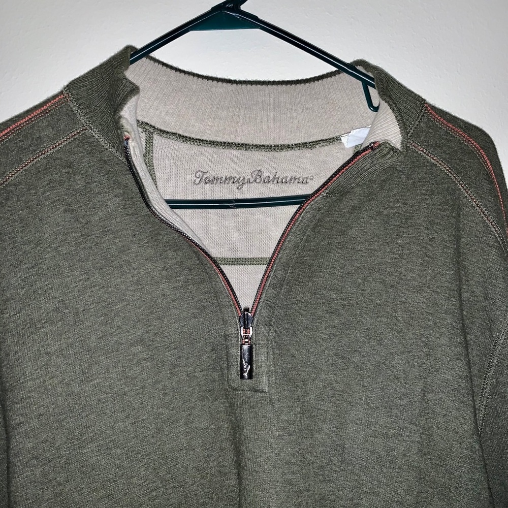 Tommy Bahama quarter zip